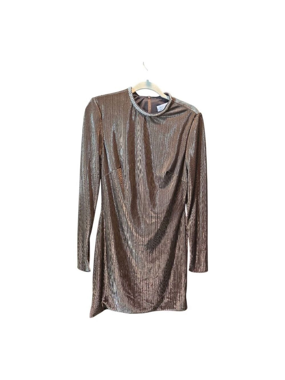 Mac Duggal Dress Size 8 Brown - Picture 7 of 13